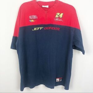 CHASE AUTHENTICS | Jeff Gordon 1/4 Zip Tee Large